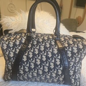 Christian Dior Diorissimo Trotter Vintage Handbag EUC